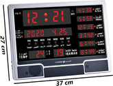 Al Harameen Azan Clock Black / HA-4003